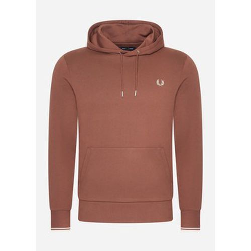 Sweat-shirt Sweat à capuche avec pointes - brun whisky porridge marl - Fred Perry - Modalova