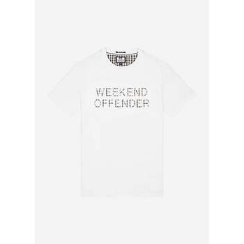 T-shirt Tornaco - chèque pour le milieu de la maison - Weekend Offender - Modalova