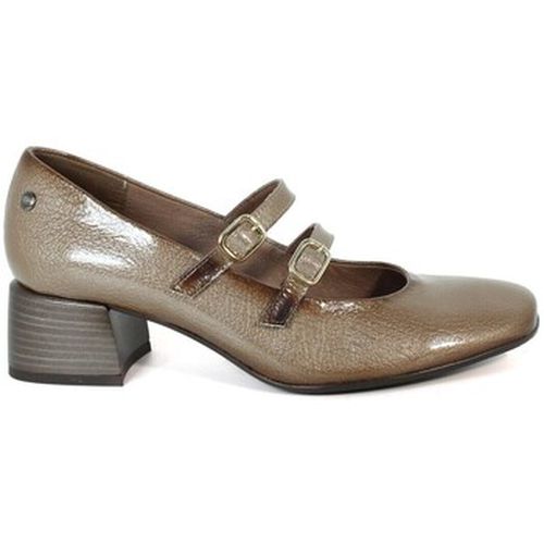 Chaussures ZAPATO DE TACÓN MARY JANE TAUPE DE CHAROL 9995 - Aplauso - Modalova