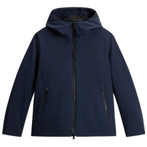 Veste Veste Pacific Softshell Melton Blue - Woolrich - Modalova