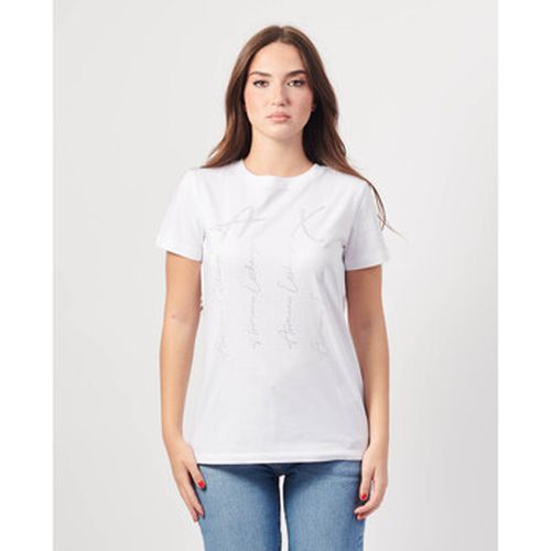 T-shirt - T-shirt coupe slim avec logo - EAX - Modalova