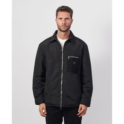 Blouson Veste full zip AX avec col chemise - EAX - Modalova