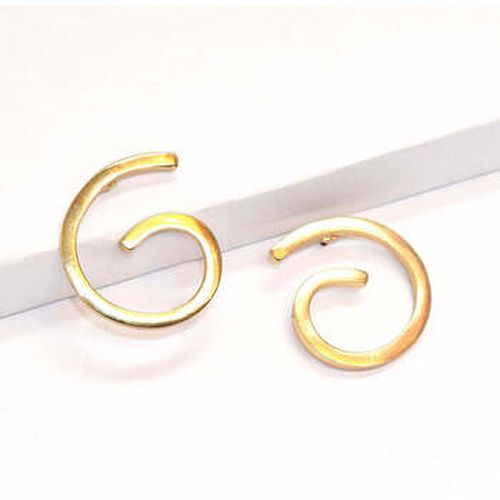 Boucles oreilles E61133 Boucles d'oreilles puces grandes spirales - Karine Sultan - Modalova