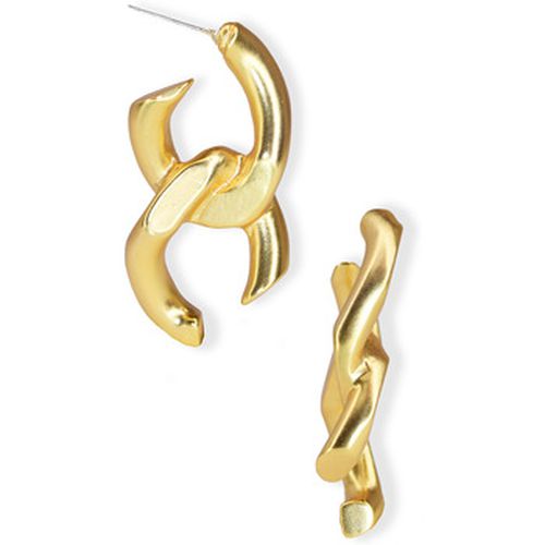 Boucles oreilles E69026 Boucles d'oreilles grosse maille gourmette - Karine Sultan - Modalova