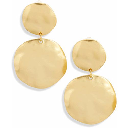 Boucles oreilles E56091 Boucles d'oreilles pendantes double disques - Karine Sultan - Modalova