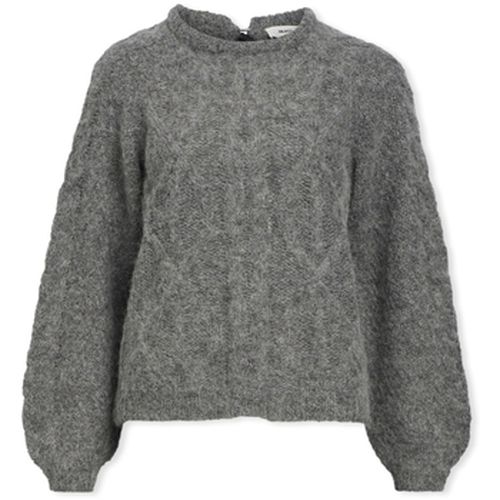 Pull Smilla Knit - Medium Grey Melange - Object - Modalova