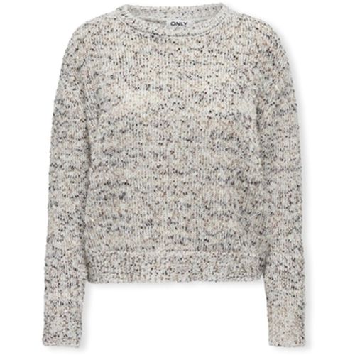 Pull Beauty Knit - Cloud Dancer/Multi - Only - Modalova