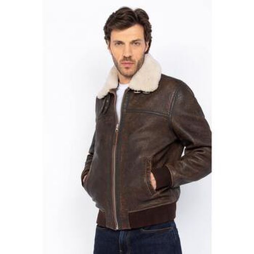 Veste Schott LCBOMBARDIER BROWN - Schott - Modalova