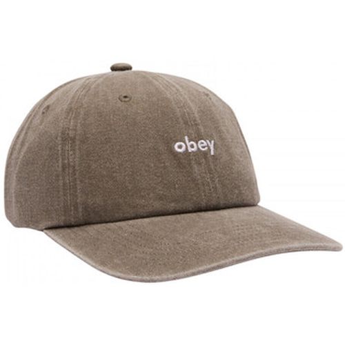 Casquette Pigment lowercase 6 panel stra - Obey - Modalova