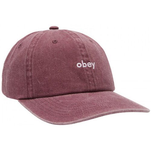 Casquette Pigment lowercase 6 panel stra - Obey - Modalova