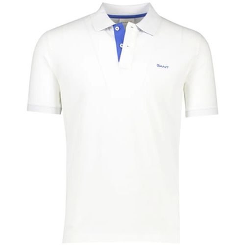 Polo Regular Fit Contrast Pique Rugger Polo - Gant - Modalova