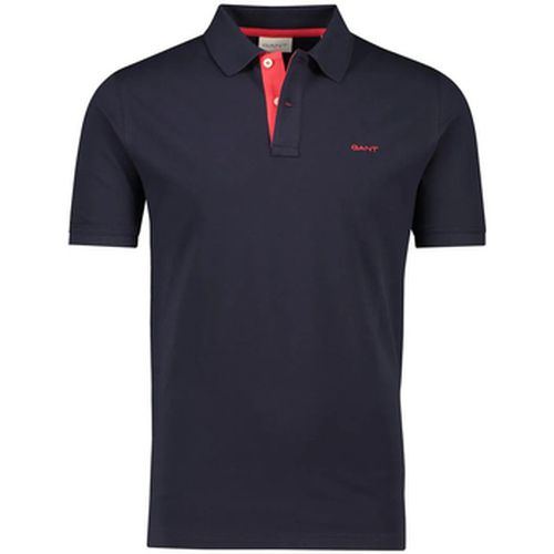 Polo Regular Fit Contrast Pique Rugger Polo - Gant - Modalova