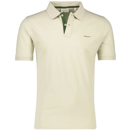 Polo Regular Fit Contrast Pique Rugger Polo - Gant - Modalova