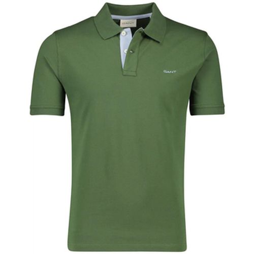 Polo Regular Fit Contrast Pique Rugger Polo - Gant - Modalova