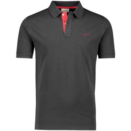 Polo Regular Fit Contrast Pique Rugger Polo - Gant - Modalova