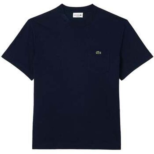 T-shirt Chest Pocket Cotton T-Shirt Midnight Blue - Lacoste - Modalova