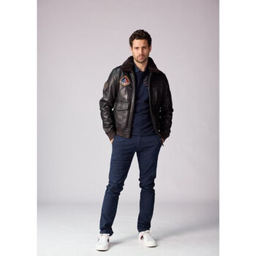 Blouson Redskins Cuir RAVEN ALPHA - Redskins - Modalova