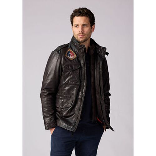 Blouson Redskins Cuir BATTLE DITY - Redskins - Modalova