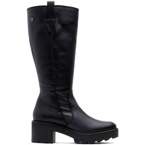 Bottes BOTAS DE PIEL CON CREMALLERA NEGRA MAYRA 4674 - Porronet - Modalova