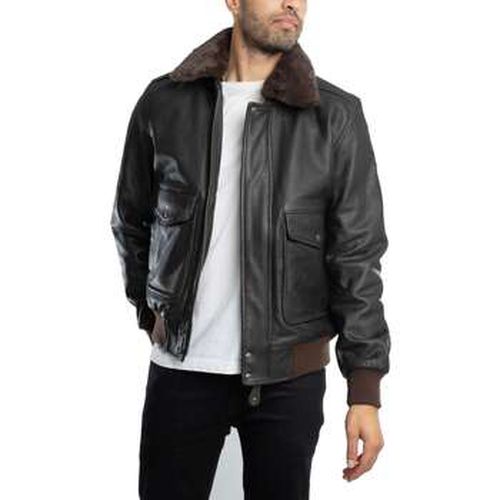 Veste Blouson de vol en cuir vintage A-2 - Schott - Modalova