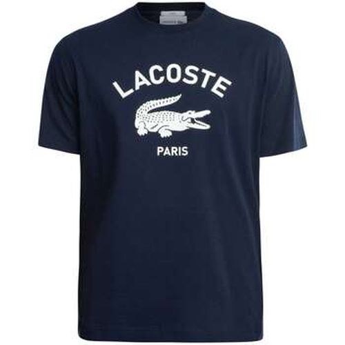 T-shirt T-shirt en coton à imprimé signature - Lacoste - Modalova