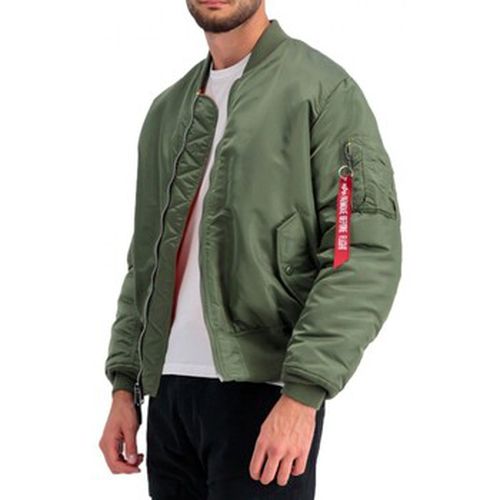 Blouson Bomber rversible Ma-1 Heritage Sauge - Alpha - Modalova