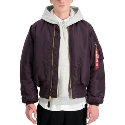 Blouson Bomber Rversible Ma-1 Heritage Prune - Alpha - Modalova