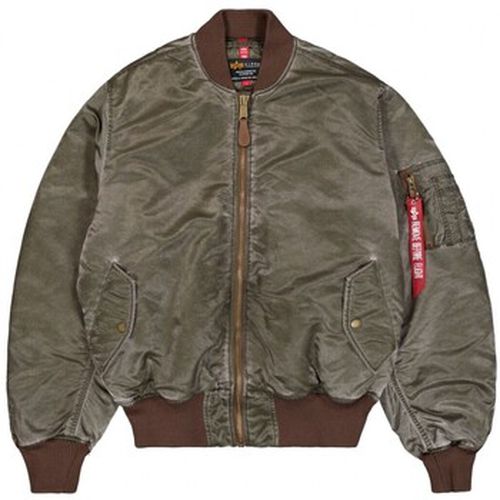 Blouson Bomber MA-1 Vintage Mud Olive - Alpha - Modalova