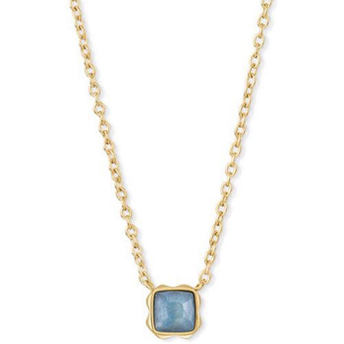 Collier Collier Birthstone Mars Aventurine bleue - Coeur De Lion - Modalova