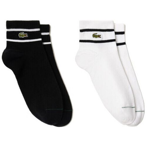 Chaussettes LOT DE 2 PAIRES DE CHAUSSETTES RAYÉES ET BLAN - Lacoste - Modalova