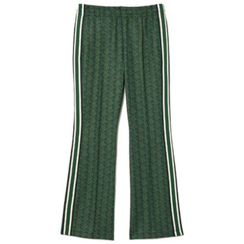 Pantalon PANTALON DE SURVÊTEMENT FLARE MONOGRAMME - Lacoste - Modalova