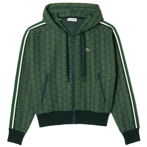 Sweat-shirt SWEATSHIRT À CAPUCHE JACQUARD MONOGRAMME - Lacoste - Modalova