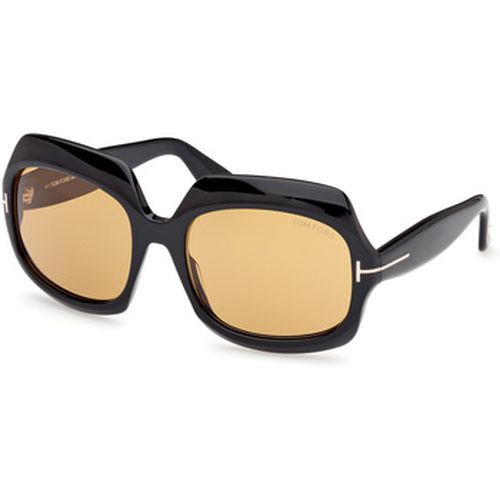 Lunettes de soleil FT1155 REN Lunettes de soleil, /Marron, 60 mm - Tom Ford - Modalova