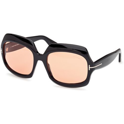 Lunettes de soleil FT1155 REN Lunettes de soleil, /Marron, 60 mm - Tom Ford - Modalova