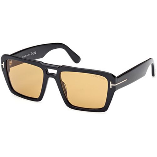 Lunettes de soleil FT1153 REDFORD Lunettes de soleil, /Marron, 56 mm - Tom Ford - Modalova