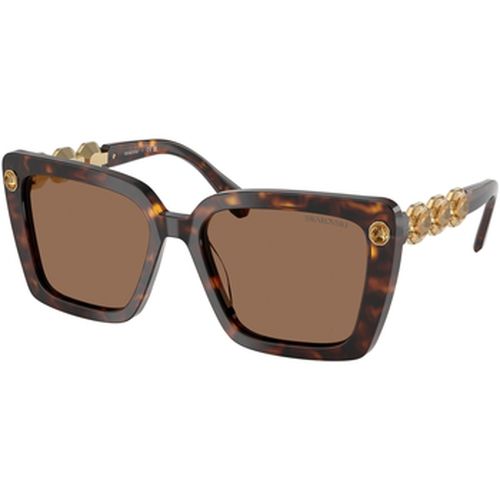 Lunettes de soleil SK6032 Lunettes de soleil, écaille/Marron, 55 mm - Swarovski - Modalova