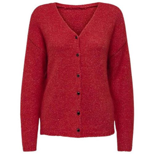 Pull CARDIGAN ONLSIPA LS REVERSIBLE - HIGH RISK RED / MELANGE - L - Only - Modalova