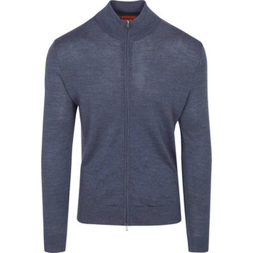 Sweat-shirt Cardigan Laine Merino Denim - Suitable - Modalova