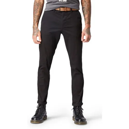 Pantalon Chino BELT Black - Tom Tailor - Modalova