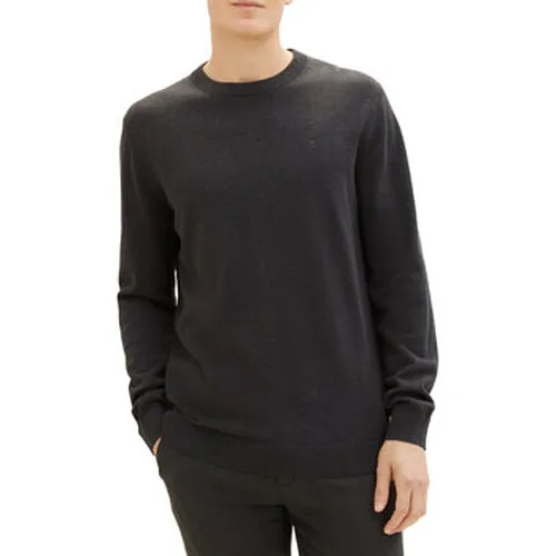 Pull Pull CREW NECK BASIC Black Grey - Tom Tailor - Modalova