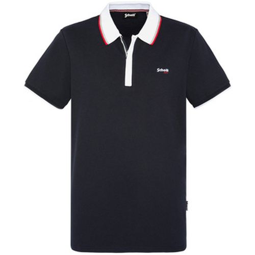 T-shirt Schott Polo PSARVIN Navy - Schott - Modalova