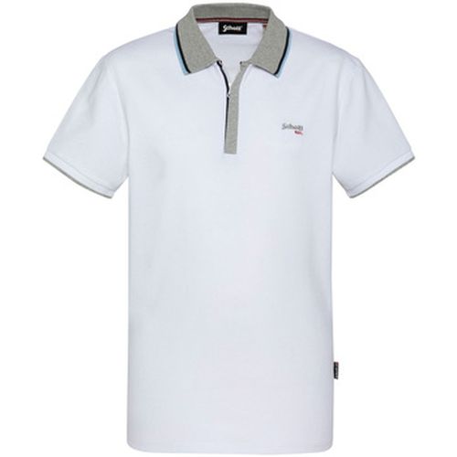 T-shirt Schott Polo PSARVIN White - Schott - Modalova