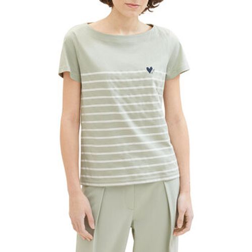 T-shirt Tee-shirt manches courtes Desert Green - Tom Tailor - Modalova