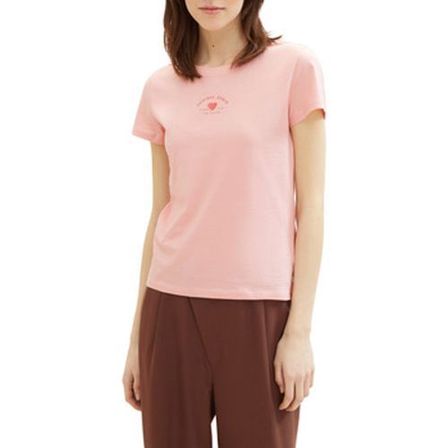 T-shirt Tom Tailor Tee-shirt Pink - Tom Tailor - Modalova