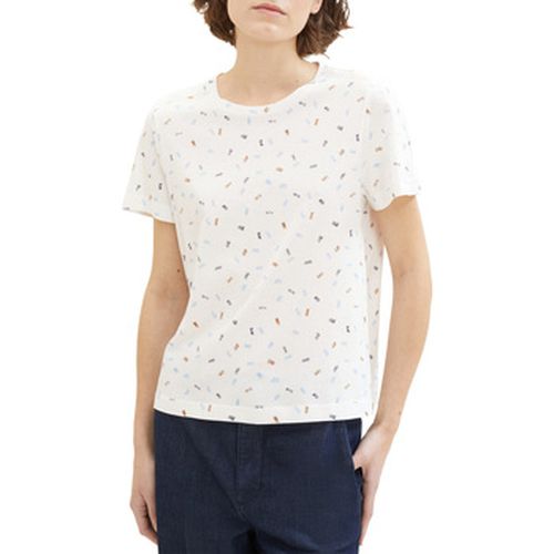 T-shirt Tee Shirt Multi Minimal - Tom Tailor - Modalova