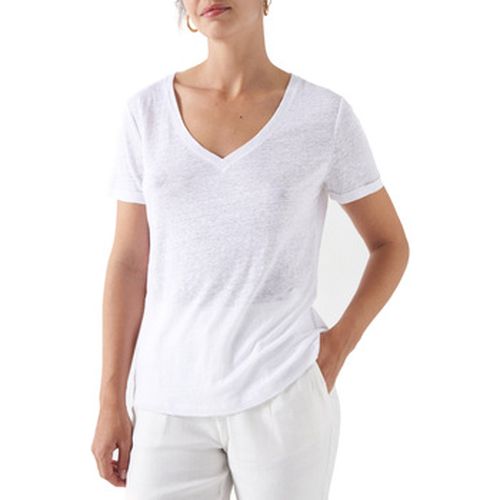 T-shirt Tee Shirt EN LIN White - Salsa - Modalova