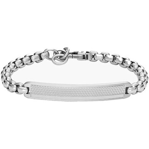 Bracelets Bracelet Gourmette Knox Knurled acier - Fossil - Modalova