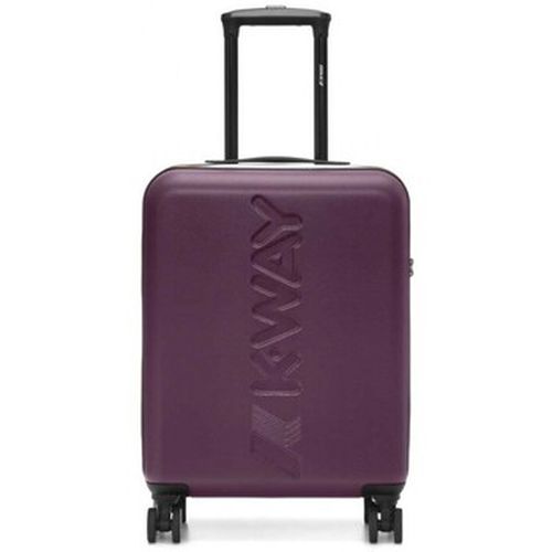 Sac Petite valise trolley bleu - K-Way - Modalova