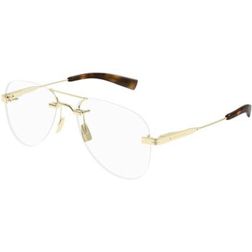 Lunettes de soleil SL 745 Cadres Optiques, Or/Transparent, 55 mm - Saint Laurent - Modalova