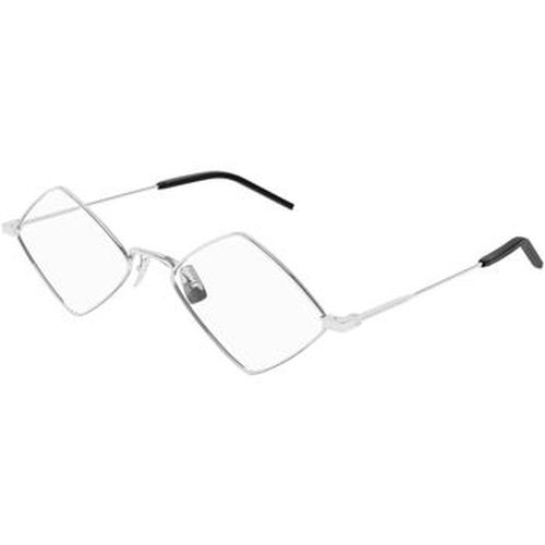 Lunettes de soleil SL 302 LISA OPT Cadres Optiques, Argent/Transparent, 55 mm - Saint Laurent - Modalova